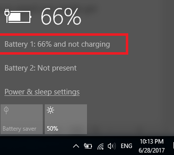Dell Laptop - Battery Not Charging